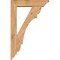 Ekena Millwork Olympic Traditional Smooth Bracket w/ Offset Brace, Western Red Cedar, 5 1/2"W x 22"D x 34"H BKT0604X22X34OLY01SWR - alternate 2